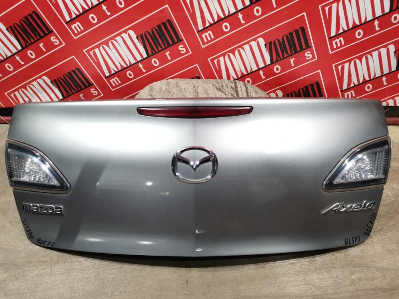 Крышка багажника Mazda Axela BL5FP ZY-VE 2009 задняя серый (б/у)