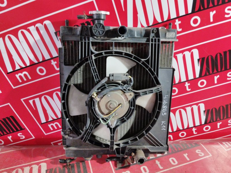 Радиатор двигателя Nissan March K11 CG10DE 1995 (б/у)