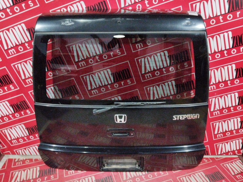 Дверь задняя багажника Honda Stepwgn RF1 B20B 1999 черный (б/у)