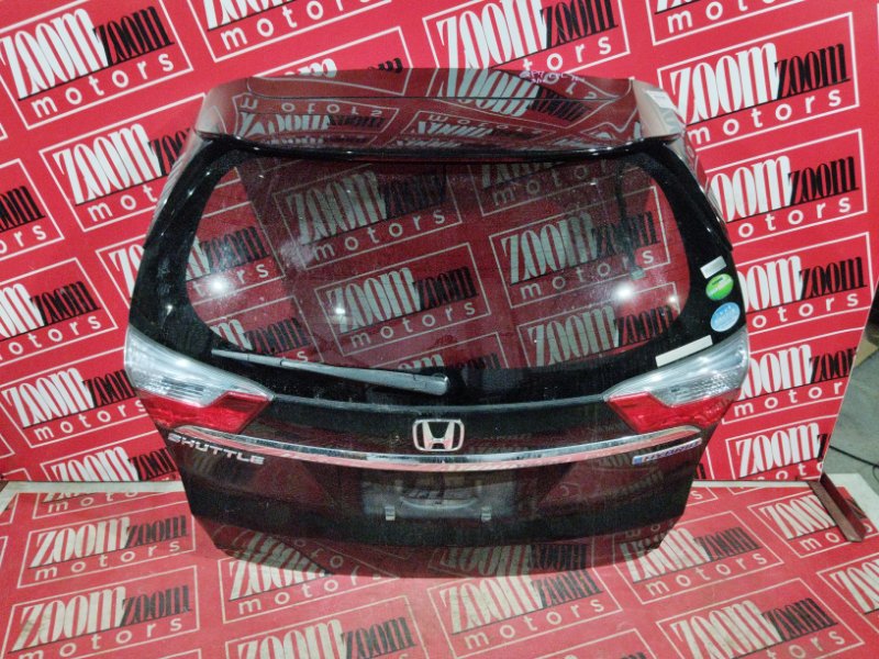 Дверь задняя багажника Honda Shuttle GP7 LEB 2016 черный (б/у)