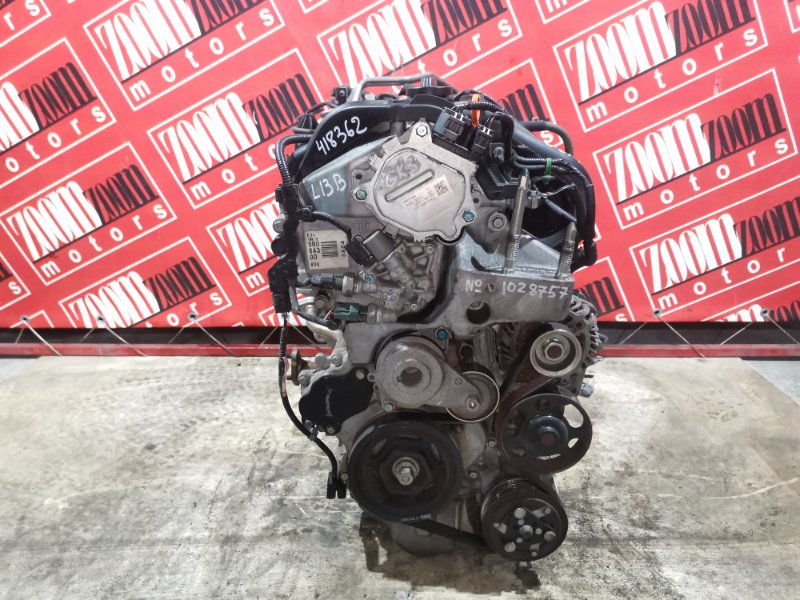 Двигатель Honda Fit GK3 L13B 2013 №1028757 (б/у)