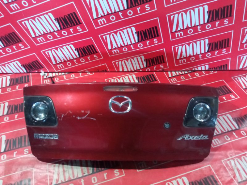 Крышка багажника Mazda Axela BK5P ZY-VE 2007 красный (б/у)