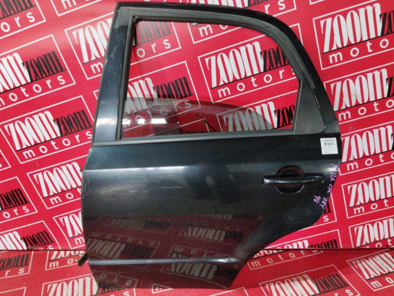 Дверь боковая Suzuki Sx4 YA11S M15A 2006 задняя левая черный (б/у)