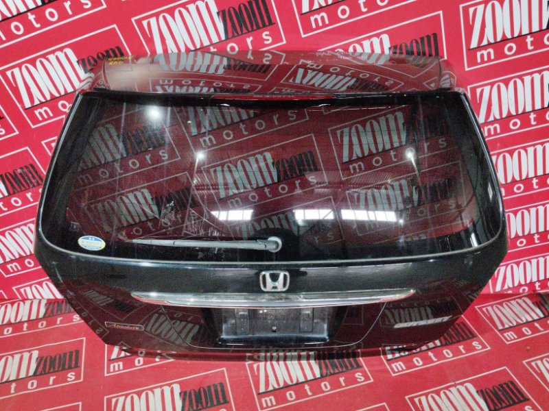 Дверь задняя багажника Honda Odyssey RA6 F23A 2001 черный (б/у)