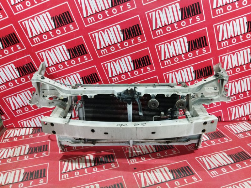 Рамка радиатора Toyota Vista Ardeo ZZV50G 1ZZ-FE 2002 белый (б/у)