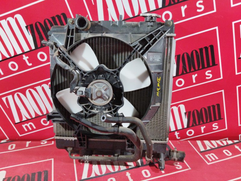 Радиатор двигателя Mazda Demio DW3W 2000 (б/у)