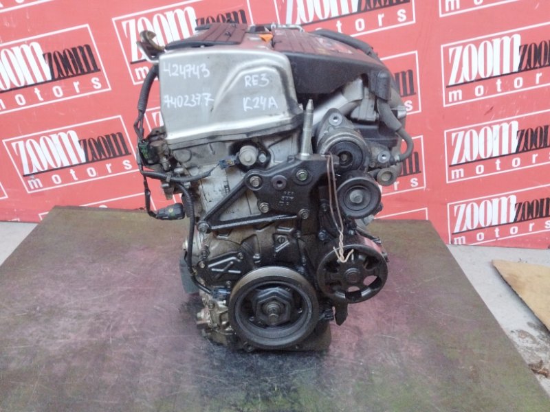 Двигатель Honda Cr-V RE3 K24A 2006 7401377 (б/у)