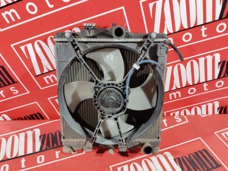 Радиатор двигателя Honda Partner EY8 D16A 1996 (б/у)