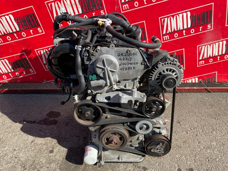 Двигатель Nissan Primera WRP12 QR25DD 2001 (б/у)