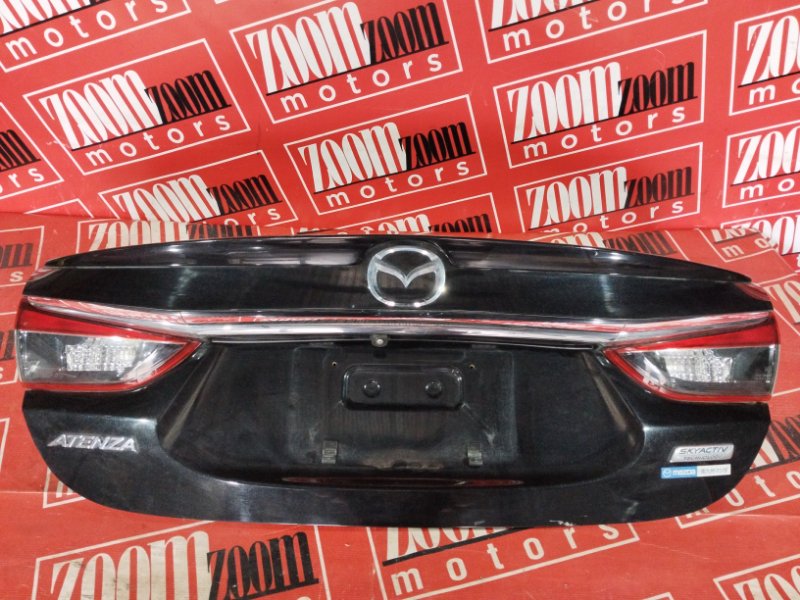 Крышка багажника Mazda Atenza GJ5FP PY-VPR 2012 черный (б/у)