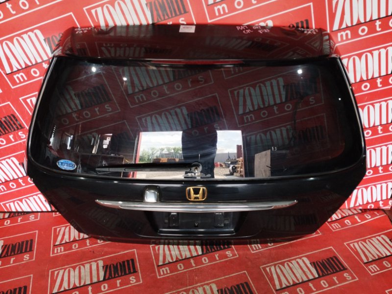 Дверь задняя багажника Honda Odyssey RA7 F23A 2001 черный (б/у)