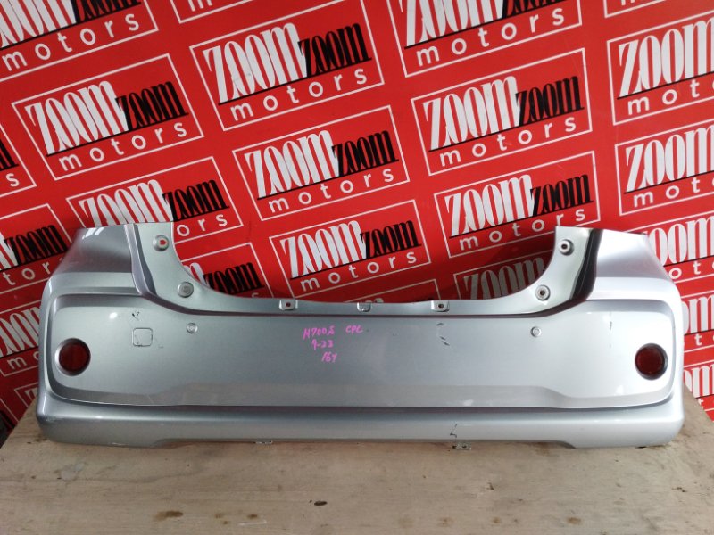 Бампер Daihatsu Boon M700S 1KR-FE 2016 задний серебро (б/у)