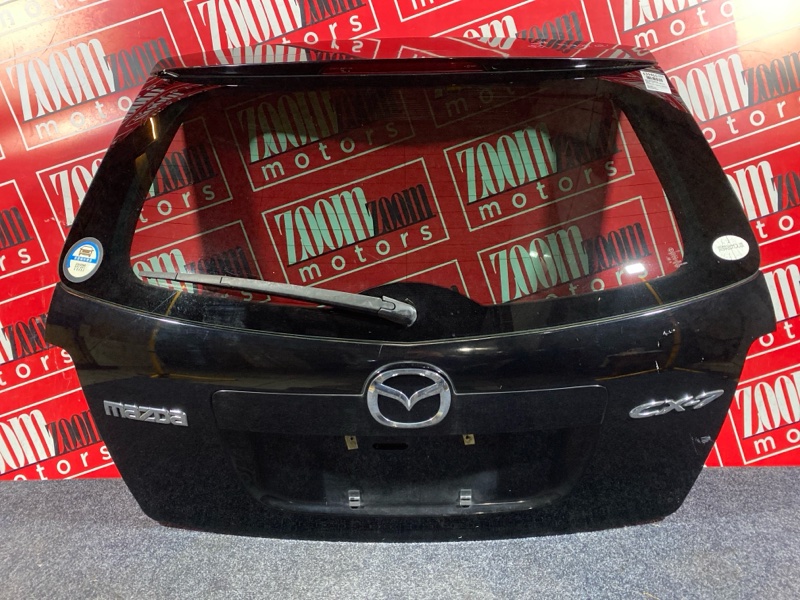 Дверь задняя багажника Mazda Cx-7 ER3P L3-VDT 2006 черный (б/у)