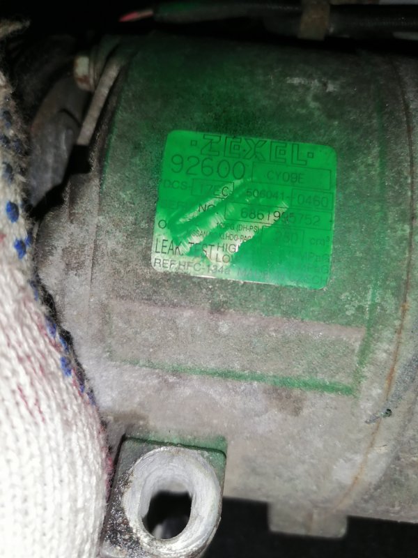 Компрессор кондиционера X-Trail T31 MR20DE