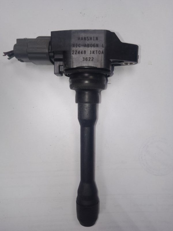 Катушка зажигания Nissan Qashqai 2009 J10 HR16DE 22448-1KT0A контрактная
