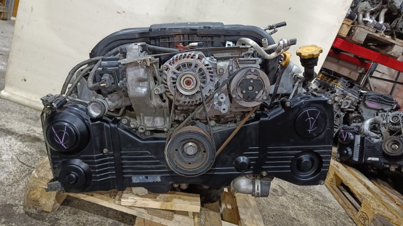 Двигатель SUBARU FORESTER 2008 SH5 EJ204 E354745 контрактная