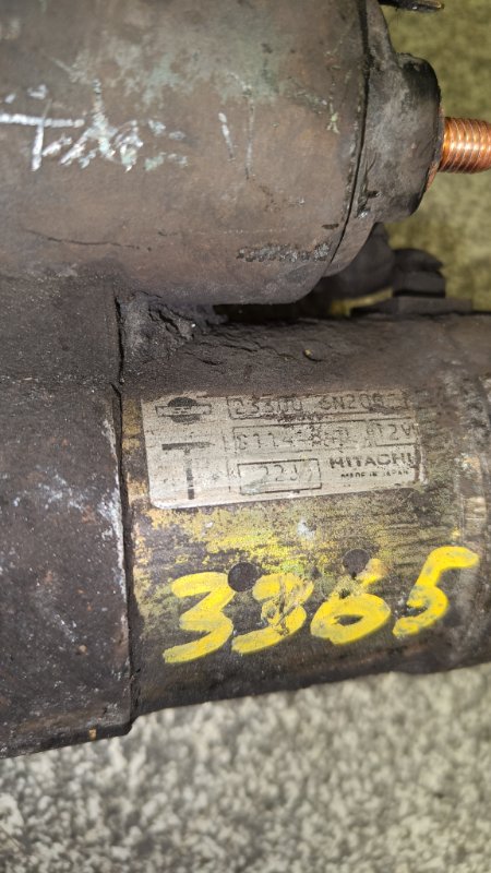 Стартер Nissan PRIMERA P12 QR20DE