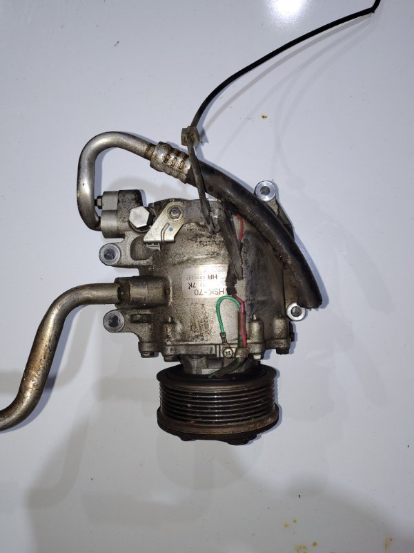 Запчасть компрессор кондиционера HONDA STREAM RN8 R20A HSK-70 контрактная Компрессор кондиционера HONDA STREAM RN8 R20A HSK-70 контрактная