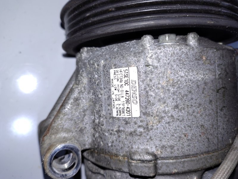 Компрессор кондиционера VITZ NSP130 1NR-FE