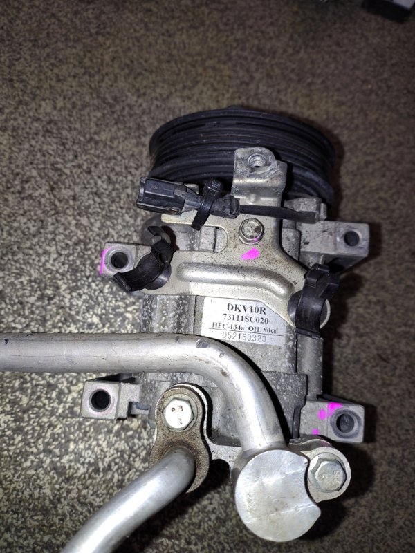 Компрессор кондиционера SUBARU FORESTER SHJ FB20 73111-SC020 контрактная