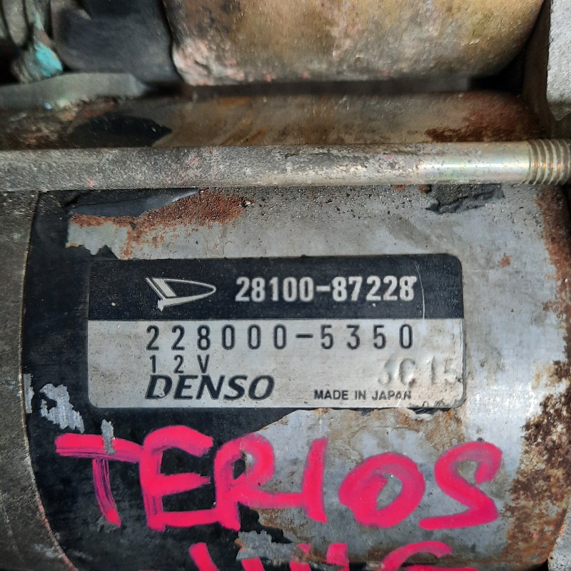 Стартер TERIOS J111G EFDET Стартер TERIOS J111G EFDET