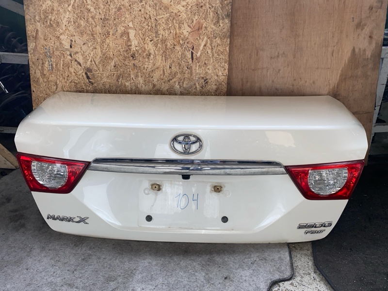 Крышка багажника TOYOTA MARK X GRX135 контрактная
