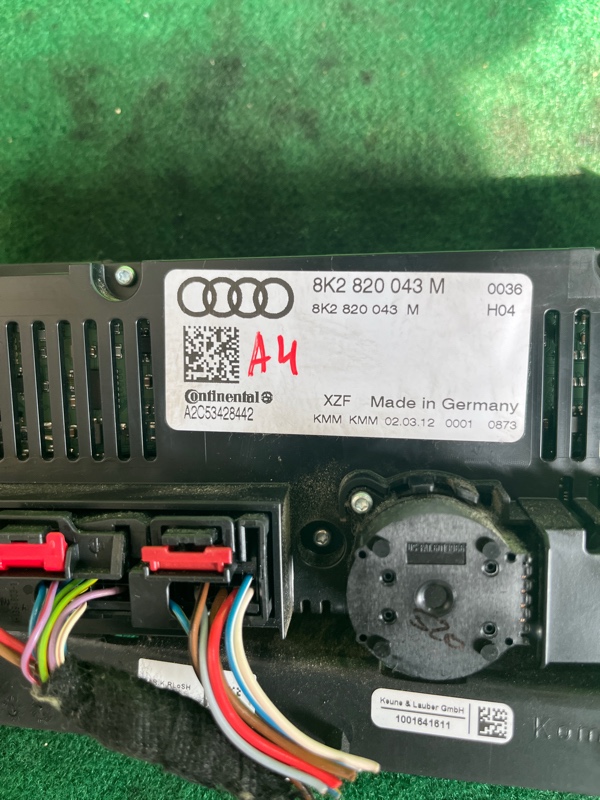 Блок управления климат-контролем AUDI A4 B8