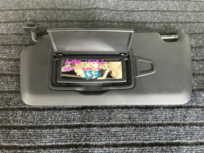 Козырек солнцезащитный левый MERCEDES-BENZ A-CLASS W176 A1768100110 контрактная