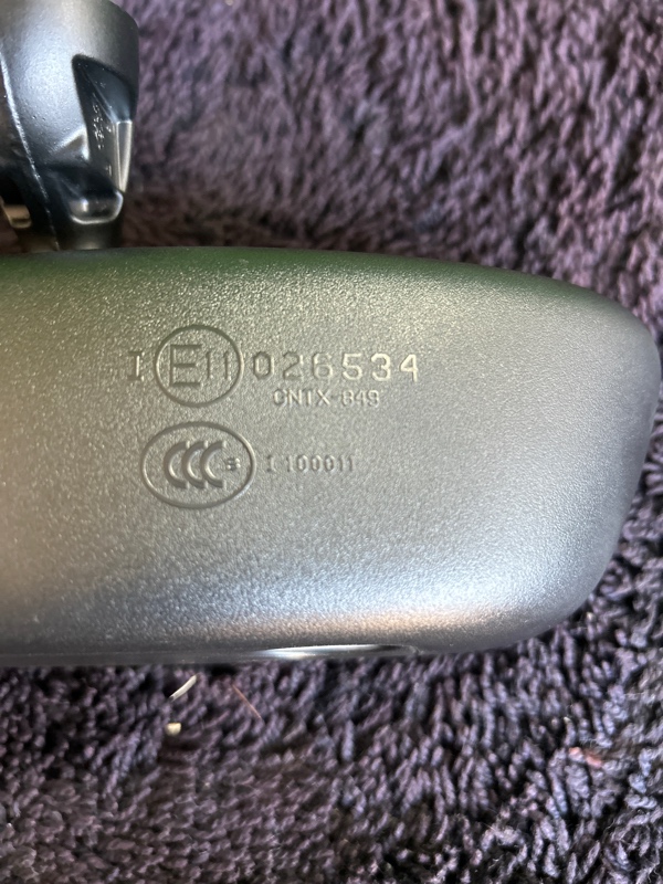 Зеркало салона A180 W176