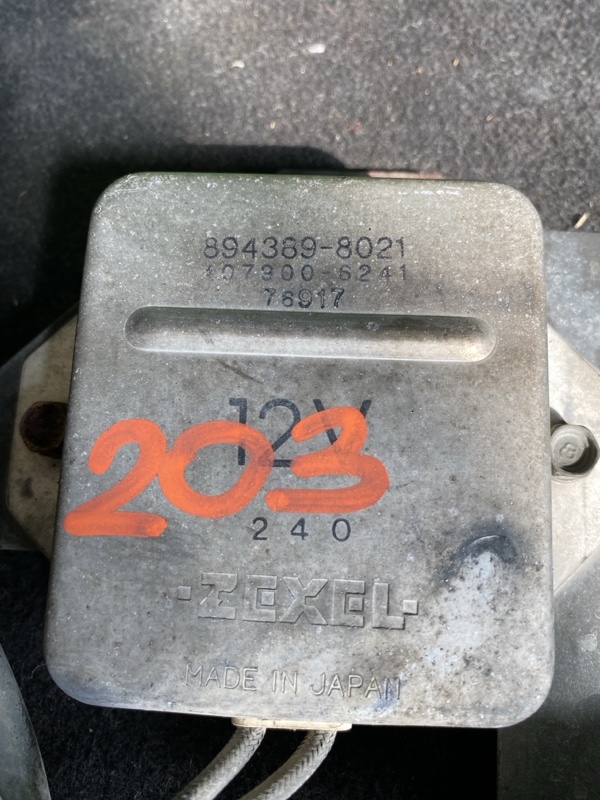 Реле накала ISUZU MU UCS69GW 4JG2