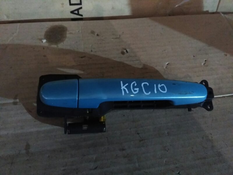 Ручка наружная Toyota Passo KGC10 1KR-FE 2006 передняя левая
