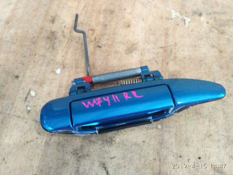 Ручка наружная Nissan Wingroad WFY11 QG15DE 2004 задняя правая