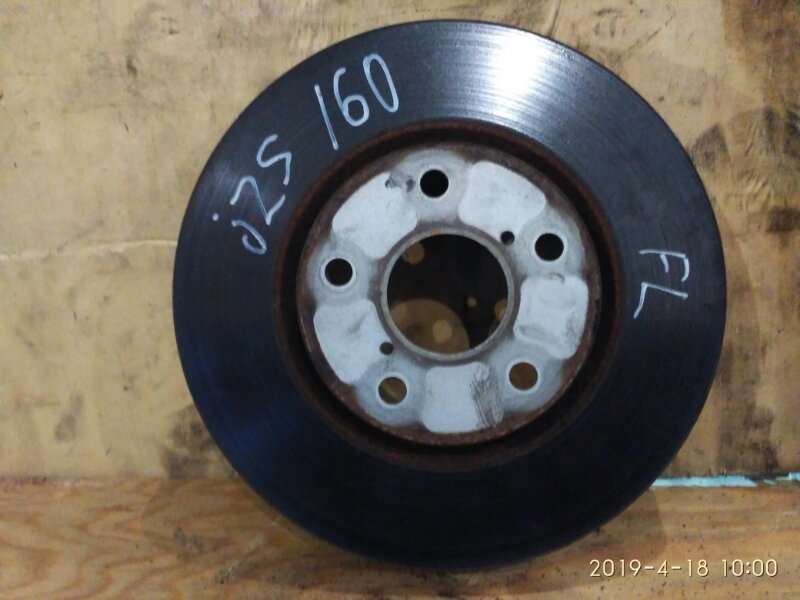 Диск тормозной Toyota Aristo JZS160 2JZ-GE 1998 передний левый
