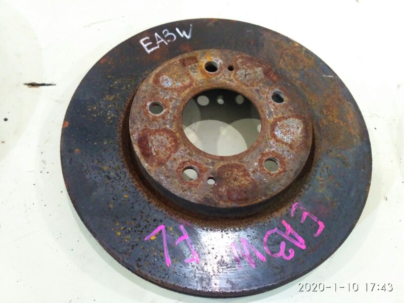 Диск тормозной Mitsubishi Legnum EA3W 4G64 2000 передний