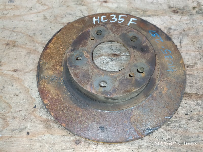 Диск тормозной Nissan Laurel HC35 RB20DE 2000 передний