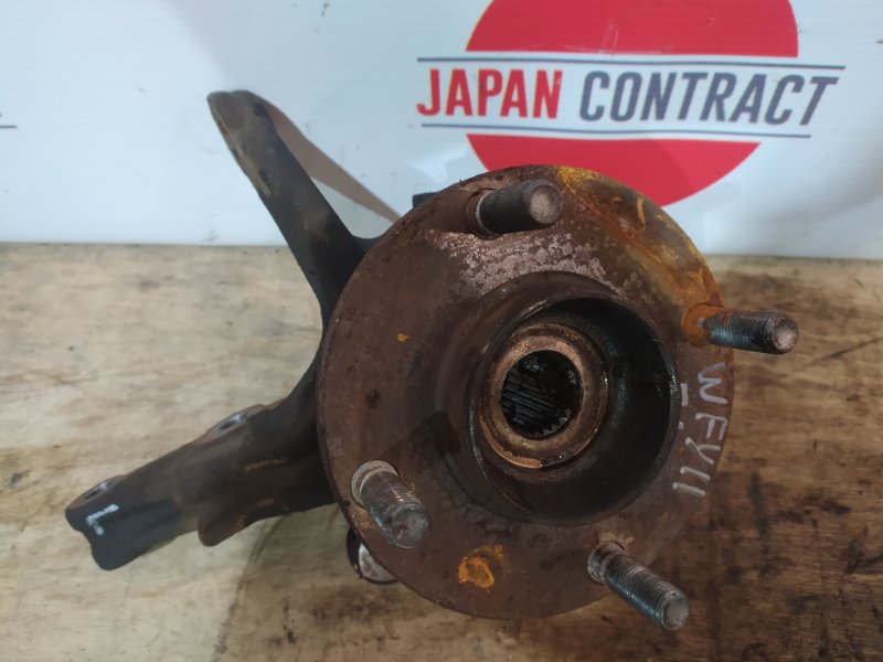 Ступица Nissan Wingroad WFY11 QG15DE 2004 передняя левая