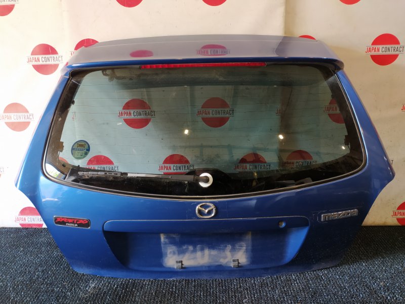 Дверь задняя багажника Mazda Familia S-Wagon BJFW FS 2001