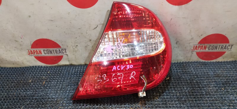 Фонарь стоп-сигнала Toyota Camry ACV30 2AZ-FE 2001 правый