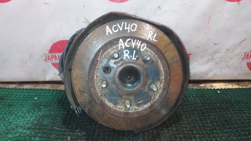 Ступица Toyota Camry ACV40 2AZ-FE 2007 задняя левая