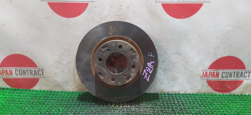 Диск тормозной Mitsubishi Colt Z21A 4A90 2007 передний