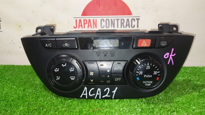 Блок управления климат-контролем Toyota Rav4 ACA21W 1AZ-FSE 2000