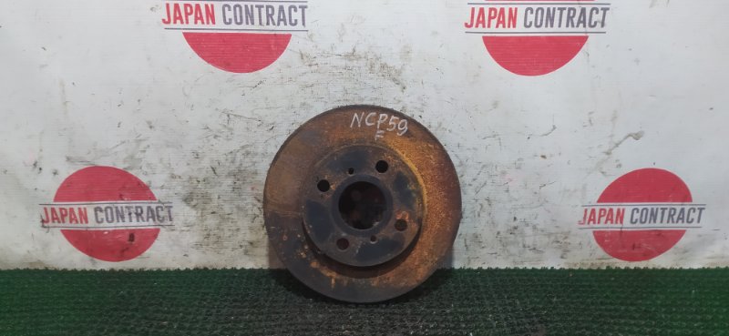 Диск тормозной Toyota Probox NCP59G 1NZ-FE 2005 передний