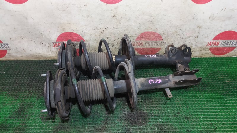 Запчасть стойка подвески передняя Toyota Sprinter 1994 EE101 4E-FE Б/У Стойка подвески передняя Toyota Sprinter 1994 EE101 4E-FE Б/У