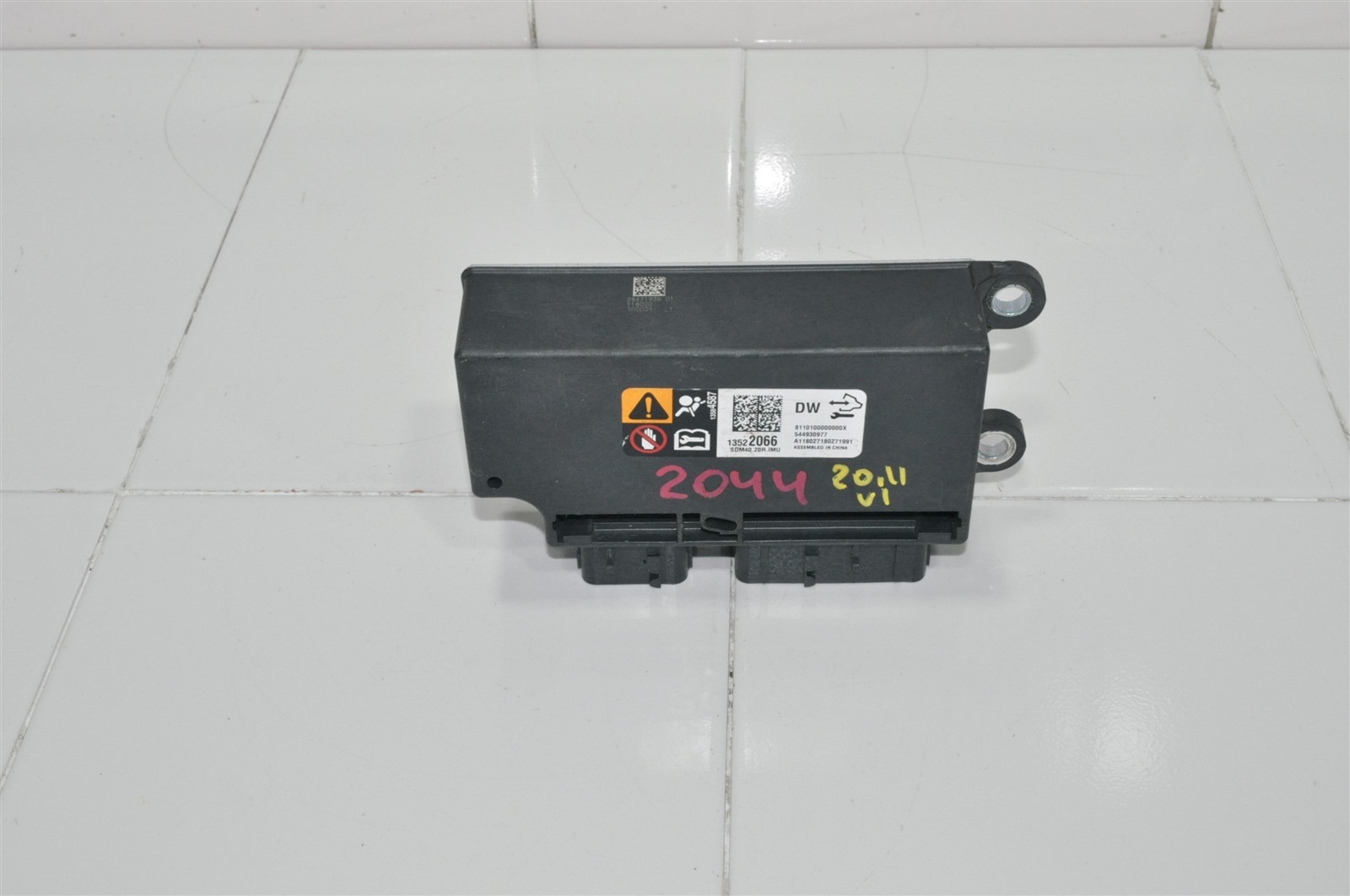Блок управления AIR BAG 13522066