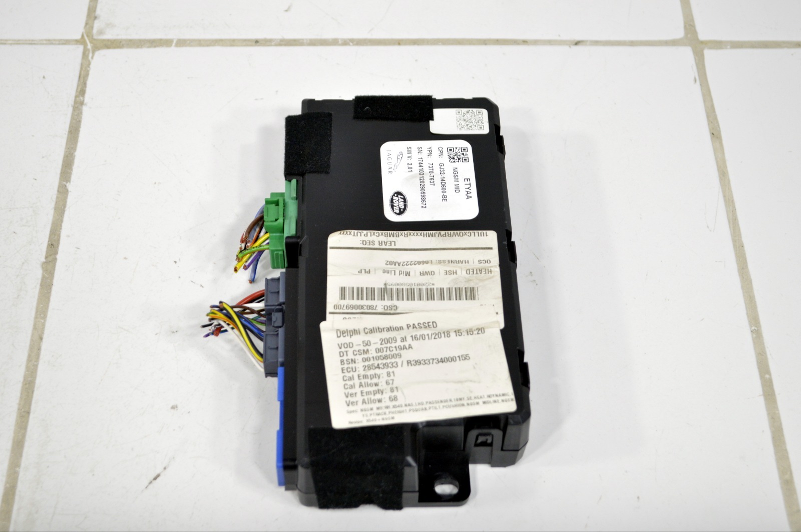 Блок управления сиденьем GJ3214D600BE