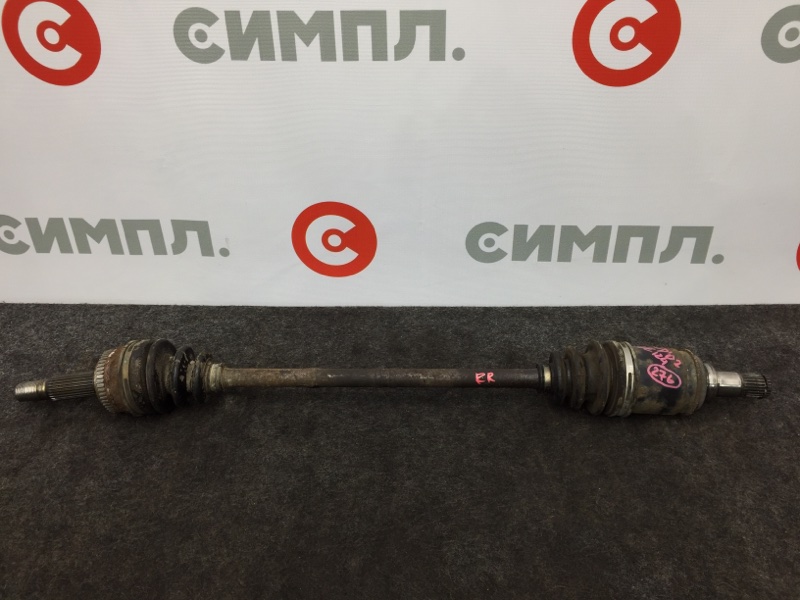 Привод Toyota Corolla Fielder NZE124 1NZ 2002 задний правый (б/у)