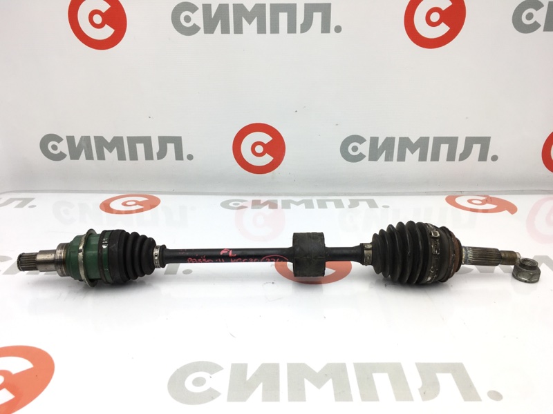 Привод Toyota Passo KGC30 1KR 2011 передний левый (б/у)