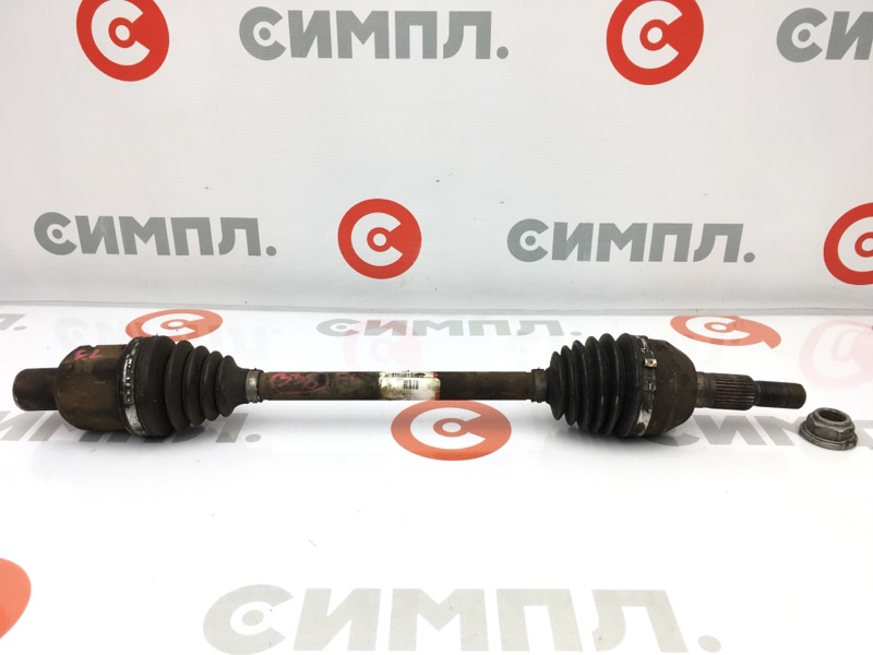 Привод Cadillac Srx 1GYEE63A560213883 LH2 2006 передний левый (б/у)