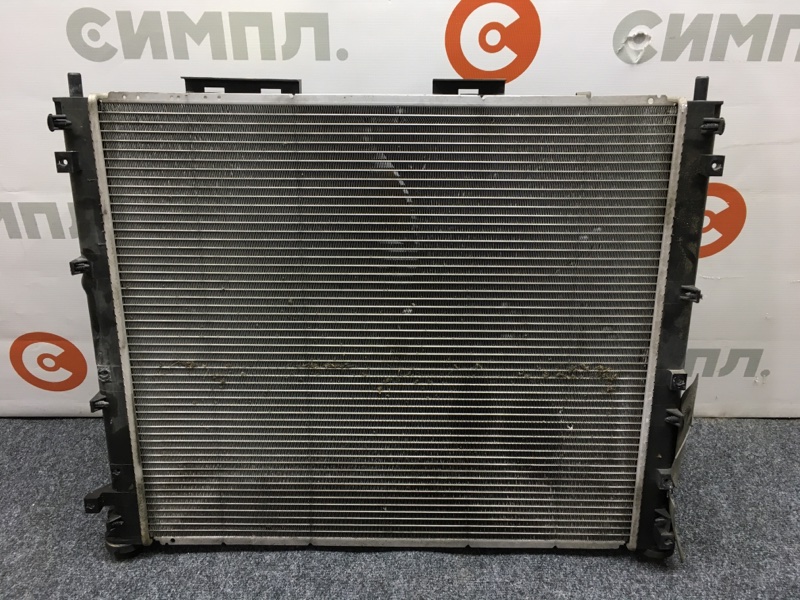 Радиатор охлаждения двигателя Cadillac Srx 1GYEE63A560213883 LH2 2006 В сборе с диффузором. (б/у)