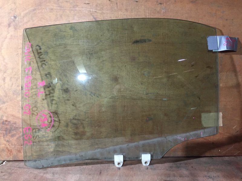 Стекло боковое Honda Civic Ferio ES2 D15B 2002 заднее левое (б/у)